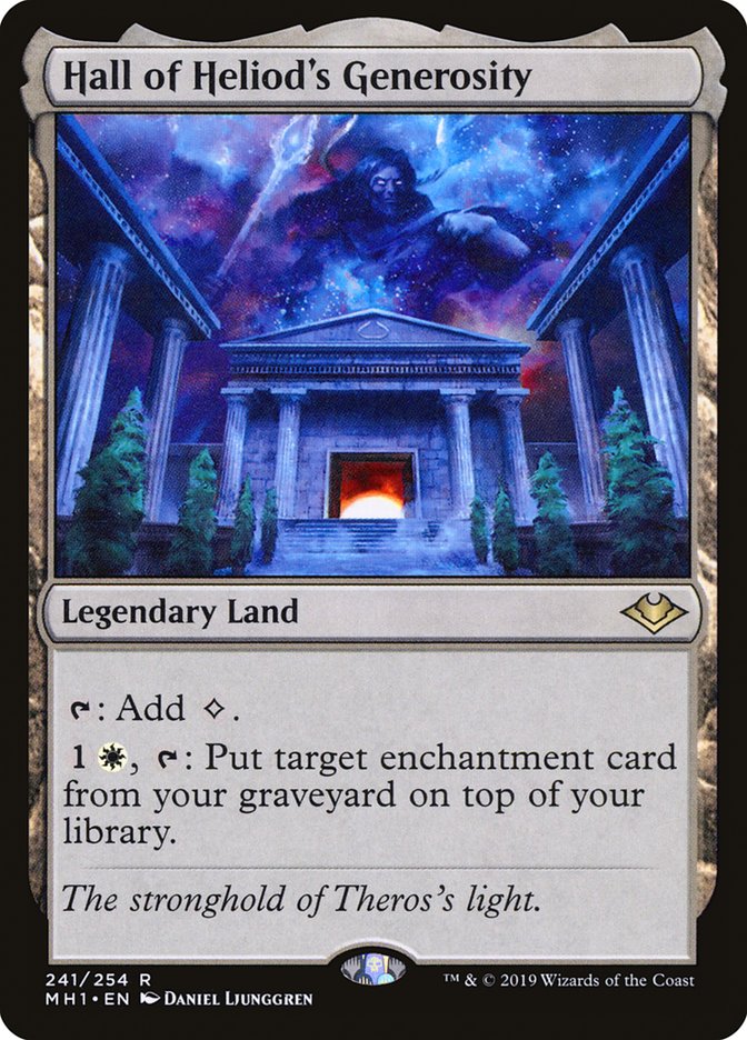 Hall of Heliod's Generosity [Modern Horizons] | Gamer Loot