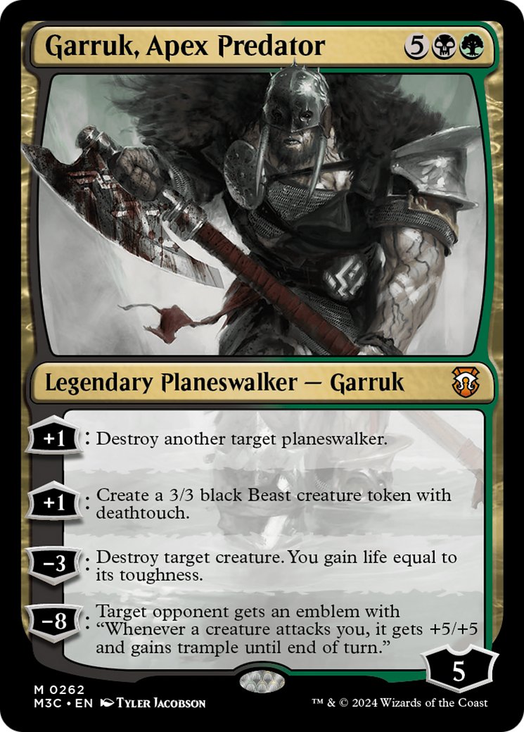 Garruk, Apex Predator (Ripple Foil) [Modern Horizons 3 Commander] | Gamer Loot