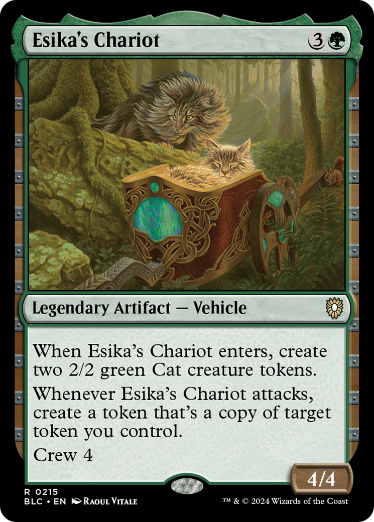 Esika's Chariot [Bloomburrow Commander] | Gamer Loot