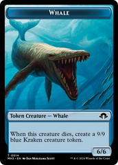 Eldrazi Spawn // Whale Double-Sided Token [Modern Horizons 3 Tokens] | Gamer Loot