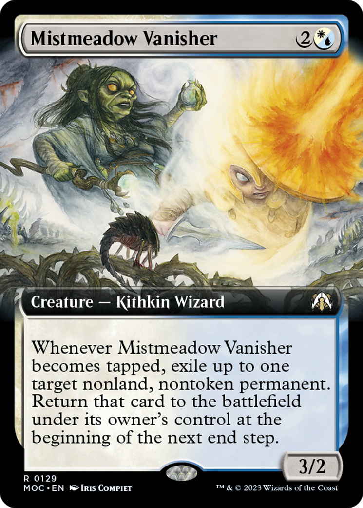 Mistmeadow Vanisher (Extended Art) [March of the Machine Commander] | Gamer Loot