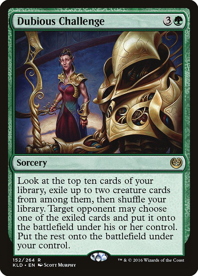 Dubious Challenge [Kaladesh] | Gamer Loot