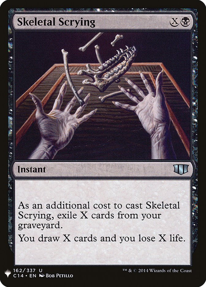 Skeletal Scrying [Mystery Booster] | Gamer Loot