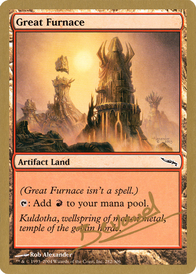 Great Furnace (Manuel Bevand) [World Championship Decks 2004] | Gamer Loot