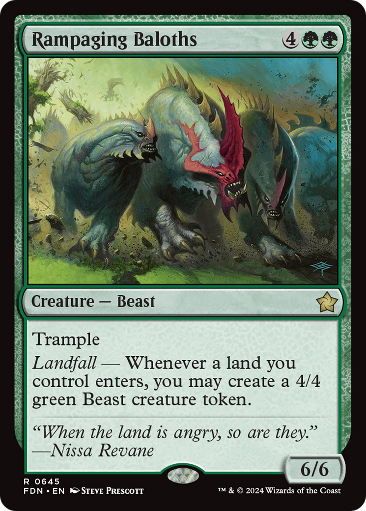 Rampaging Baloths [Foundations] | Gamer Loot