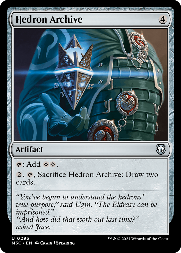 Hedron Archive (Ripple Foil) [Modern Horizons 3 Commander] | Gamer Loot