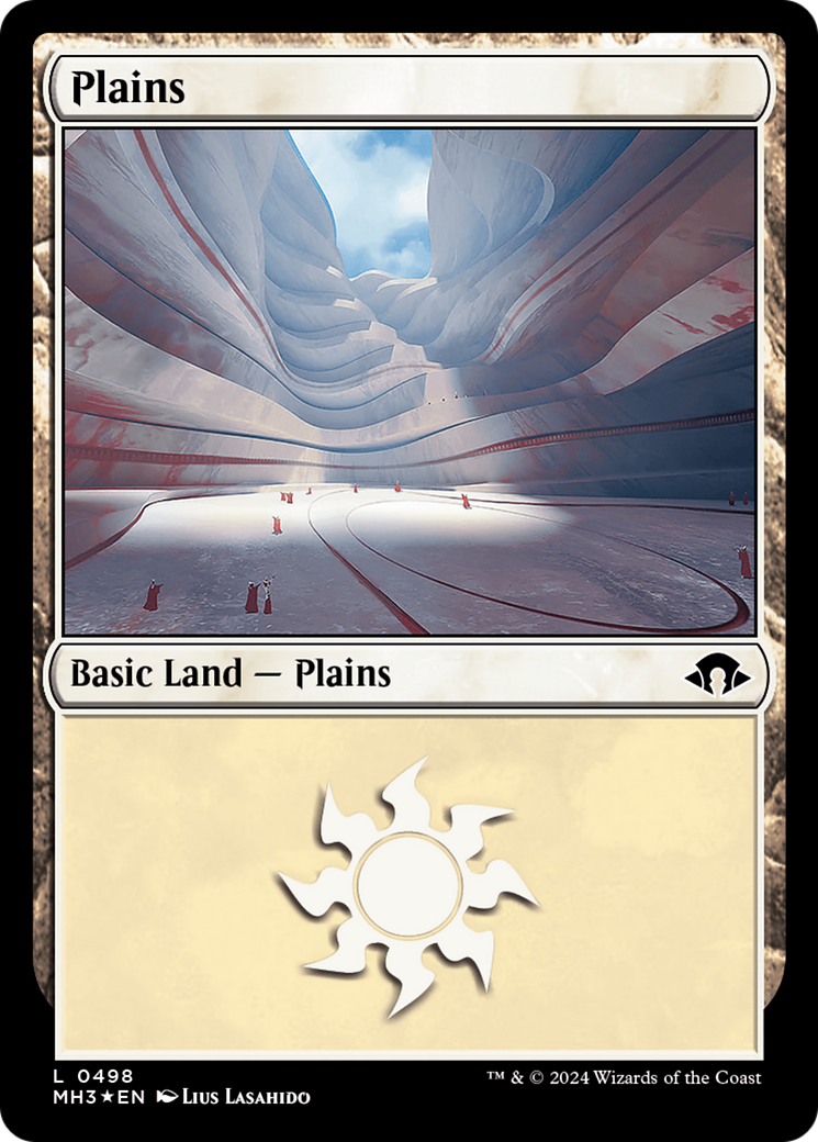 Plains (0498) (Ripple Foil) [Modern Horizons 3] | Gamer Loot