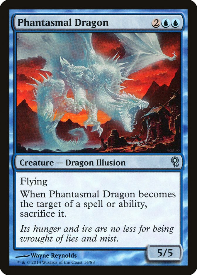 Phantasmal Dragon [Duel Decks: Jace vs. Vraska] | Gamer Loot