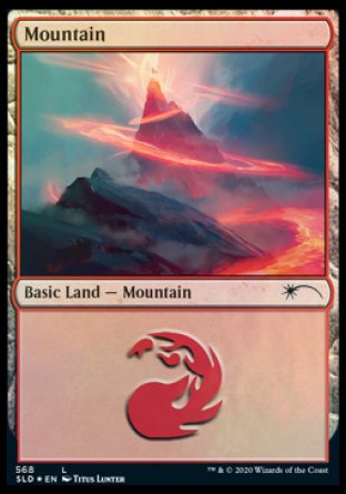 Mountain (Spellcasting) (568) [Secret Lair Drop Promos] | Gamer Loot