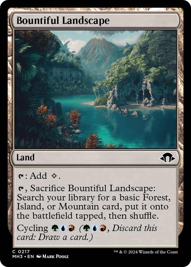 Bountiful Landscape [Modern Horizons 3] | Gamer Loot