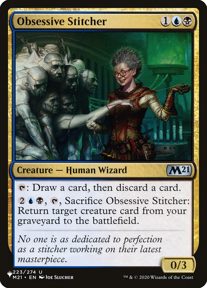 Obsessive Stitcher [The List] | Gamer Loot