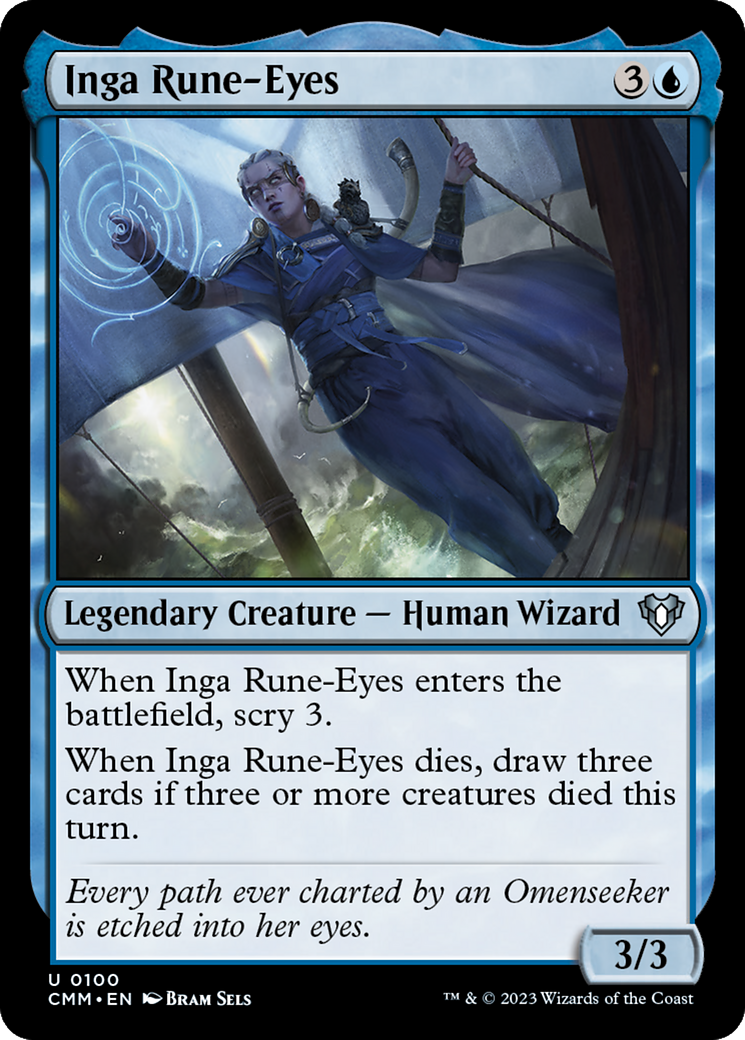 Inga Rune-Eyes [Commander Masters] | Gamer Loot