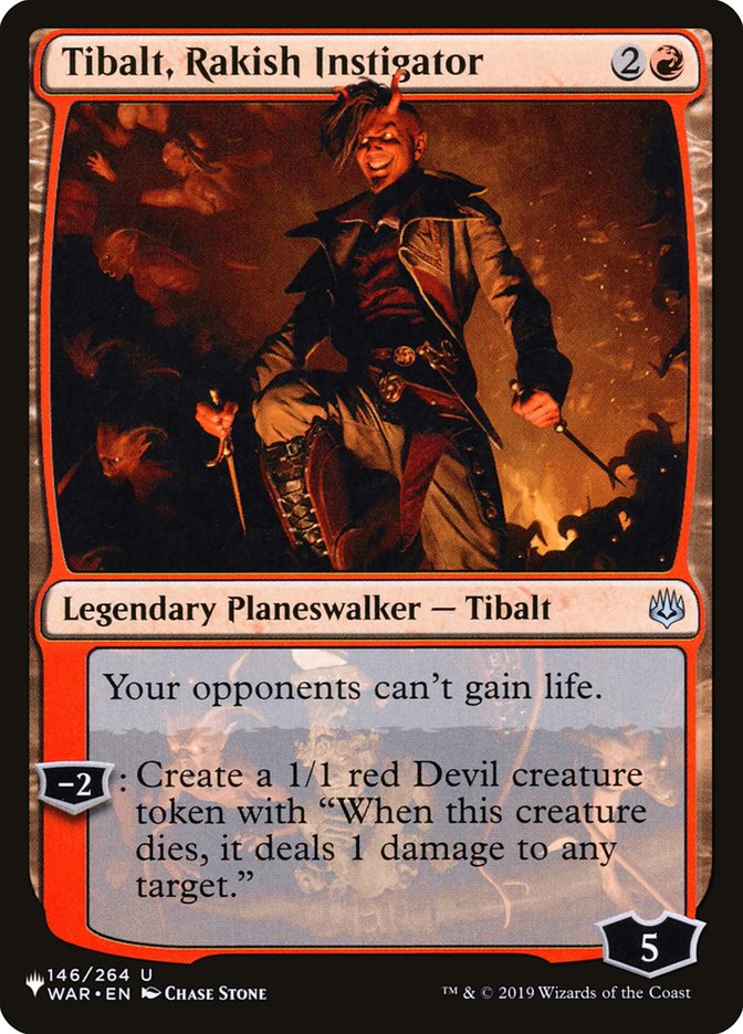 Tibalt, Rakish Instigator [The List] | Gamer Loot