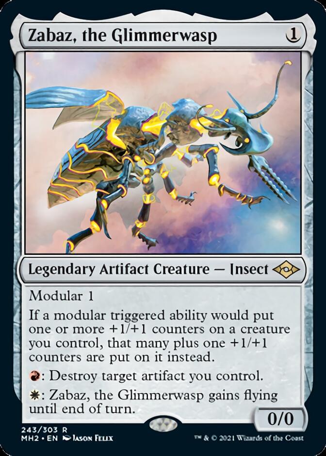 Zabaz, the Glimmerwasp [Modern Horizons 2] | Gamer Loot