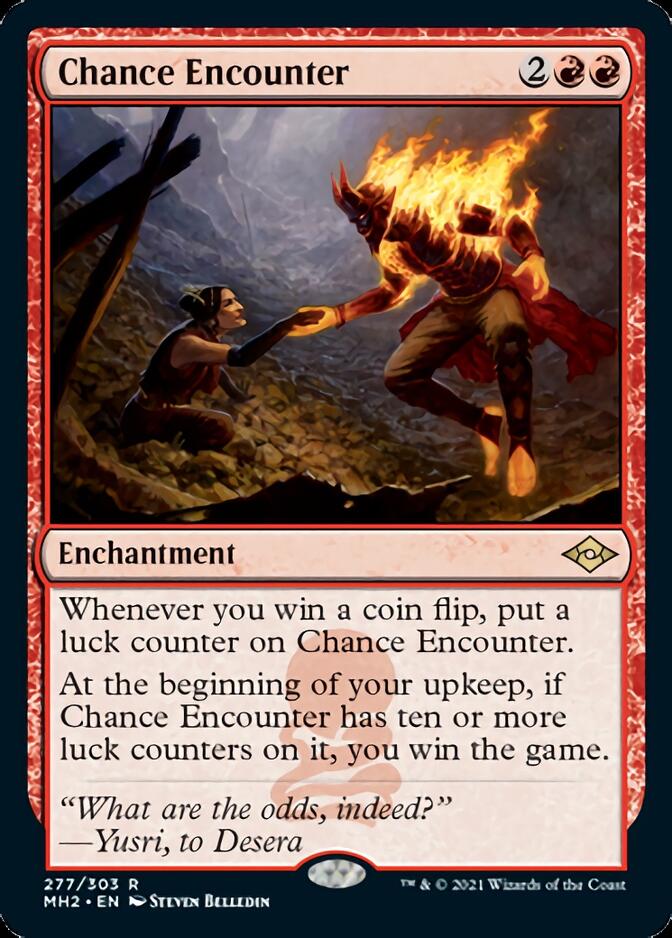 Chance Encounter (Foil Etched) [Modern Horizons] | Gamer Loot