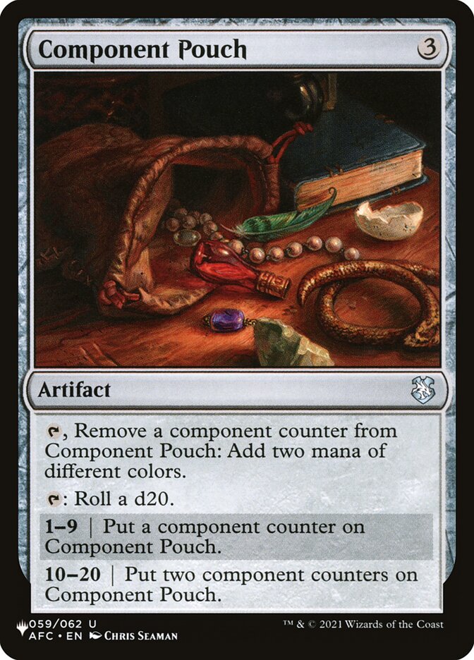 Component Pouch [The List] | Gamer Loot