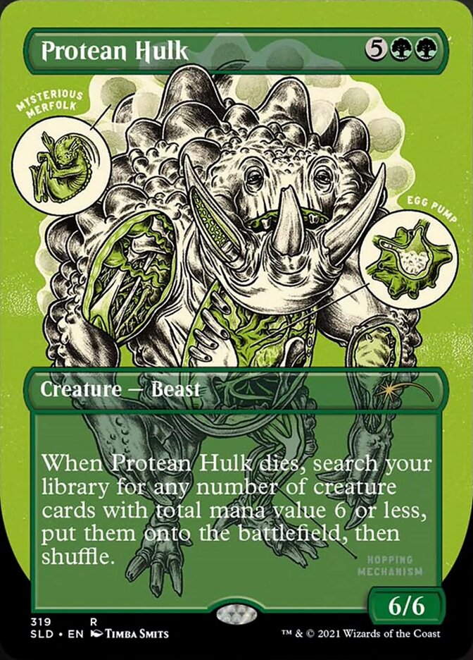 Protean Hulk (Borderless) [Secret Lair Drop Series] | Gamer Loot