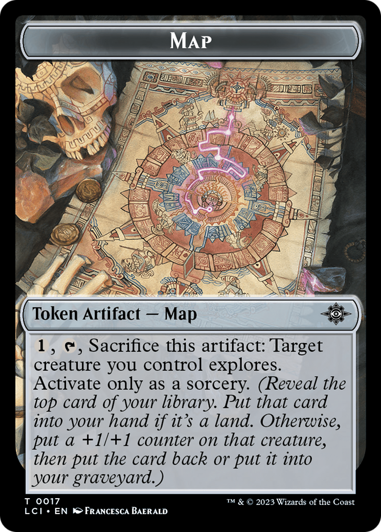 Map // Gnome Soldier Double-Sided Token [The Lost Caverns of Ixalan Tokens] | Gamer Loot