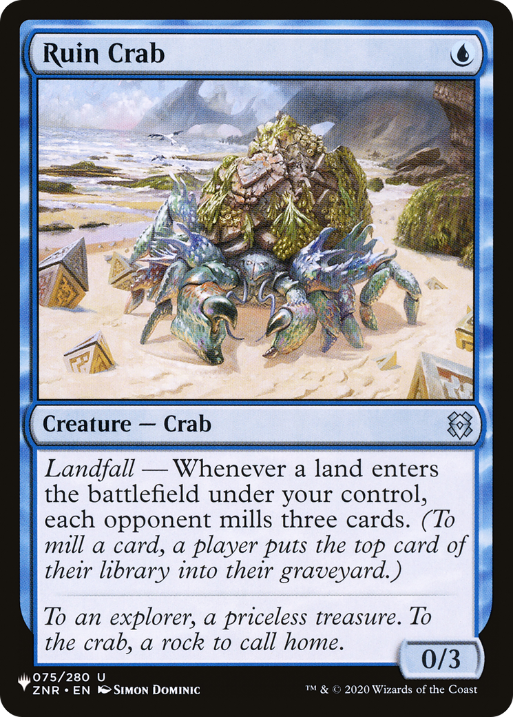 Ruin Crab [The List Reprints] | Gamer Loot