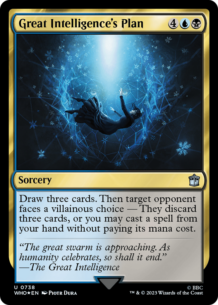 Great Intelligence's Plan (Surge Foil) [Doctor Who] | Gamer Loot