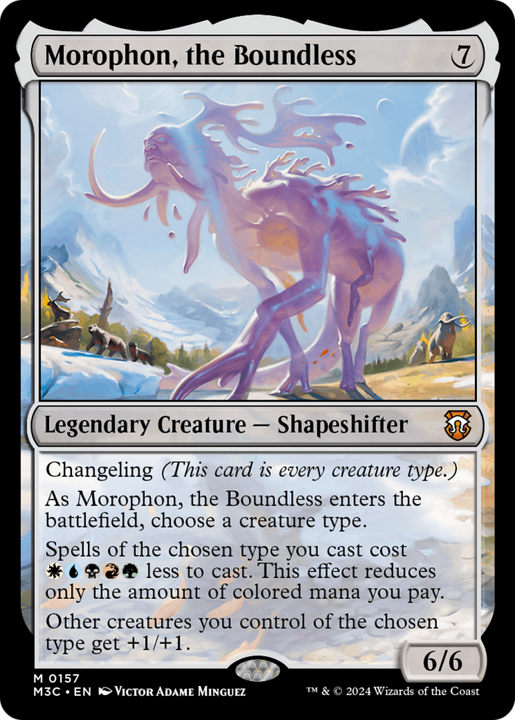 Morophon, the Boundless (Ripple Foil) [Modern Horizons 3 Commander] | Gamer Loot