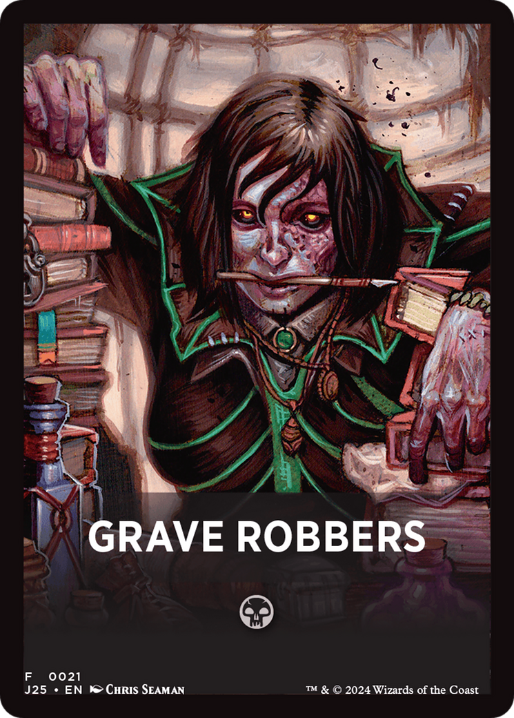 Grave Robbers Theme Card [Foundations Jumpstart Front Cards] | Gamer Loot