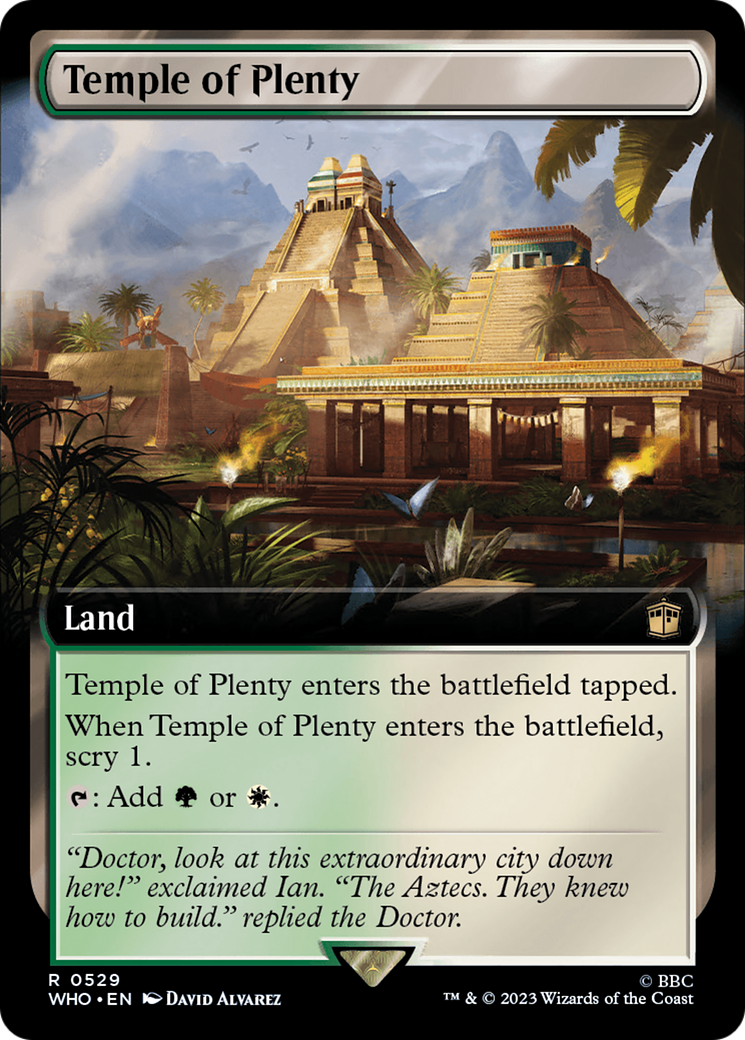 Temple of Plenty (Extended Art) [Doctor Who] | Gamer Loot