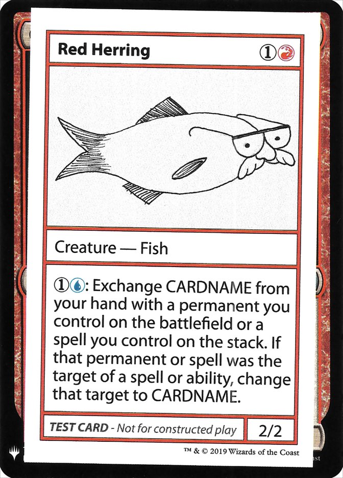 Red Herring [Mystery Booster Playtest Cards] | Gamer Loot