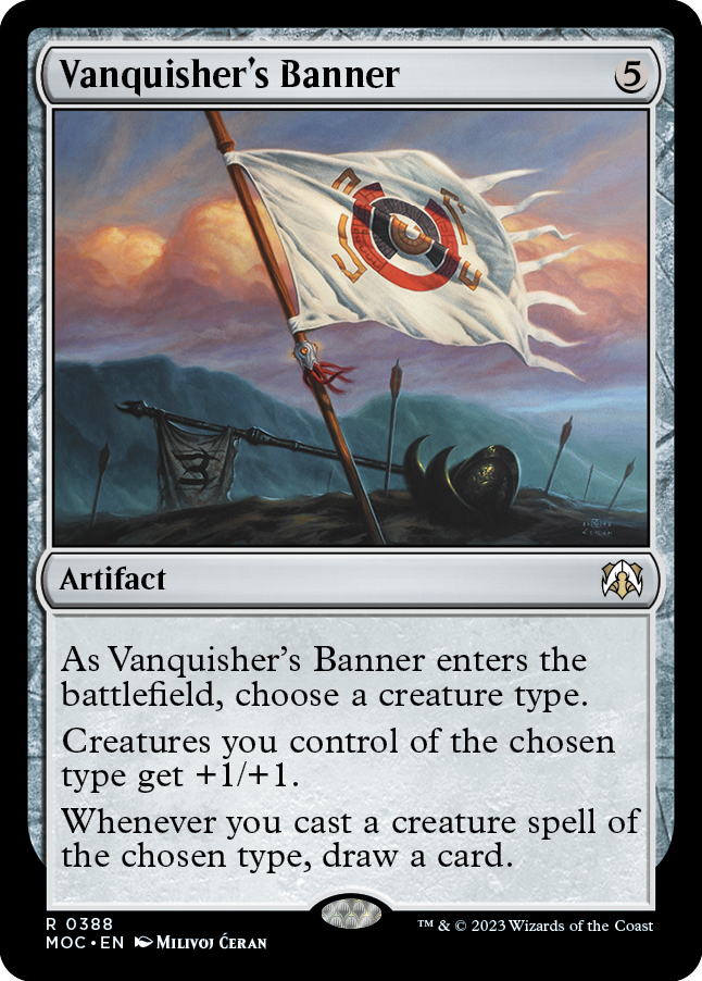 Vanquisher's Banner [March of the Machine Commander] | Gamer Loot