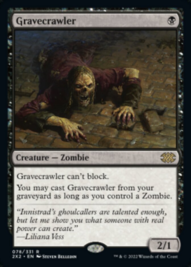 Gravecrawler [Double Masters 2022] | Gamer Loot