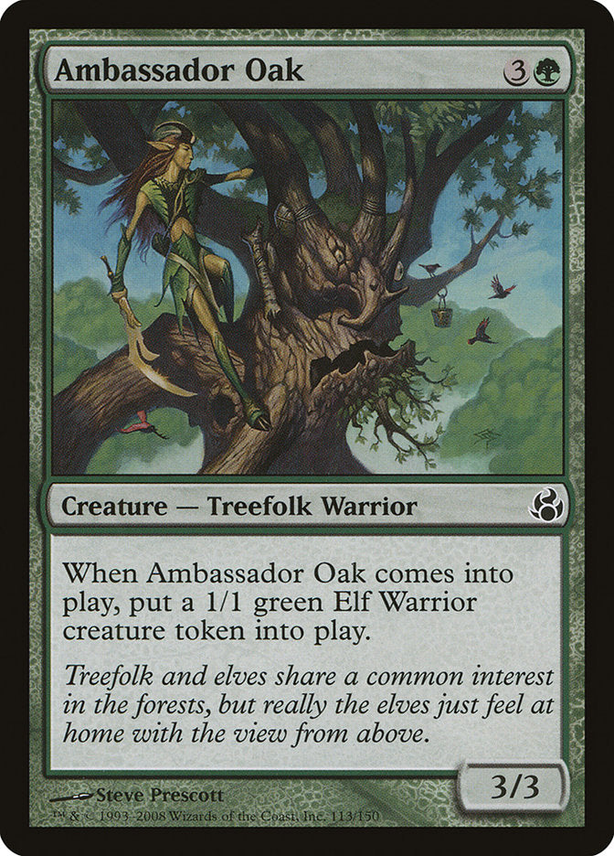 Ambassador Oak (Oversized) [Oversize Cards] | Gamer Loot