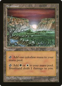 Brushland (Oversized) [Oversize Cards] | Gamer Loot