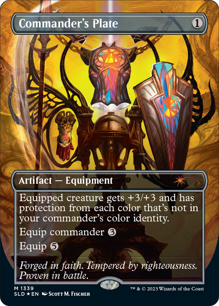 Commander's Plate [Secret Lair Drop Series] | Gamer Loot