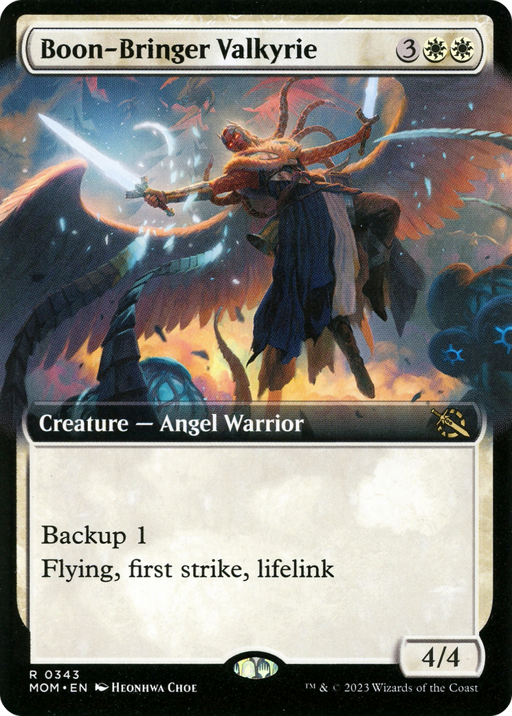 Boon-Bringer Valkyrie (Extended Art) [March of the Machine] | Gamer Loot