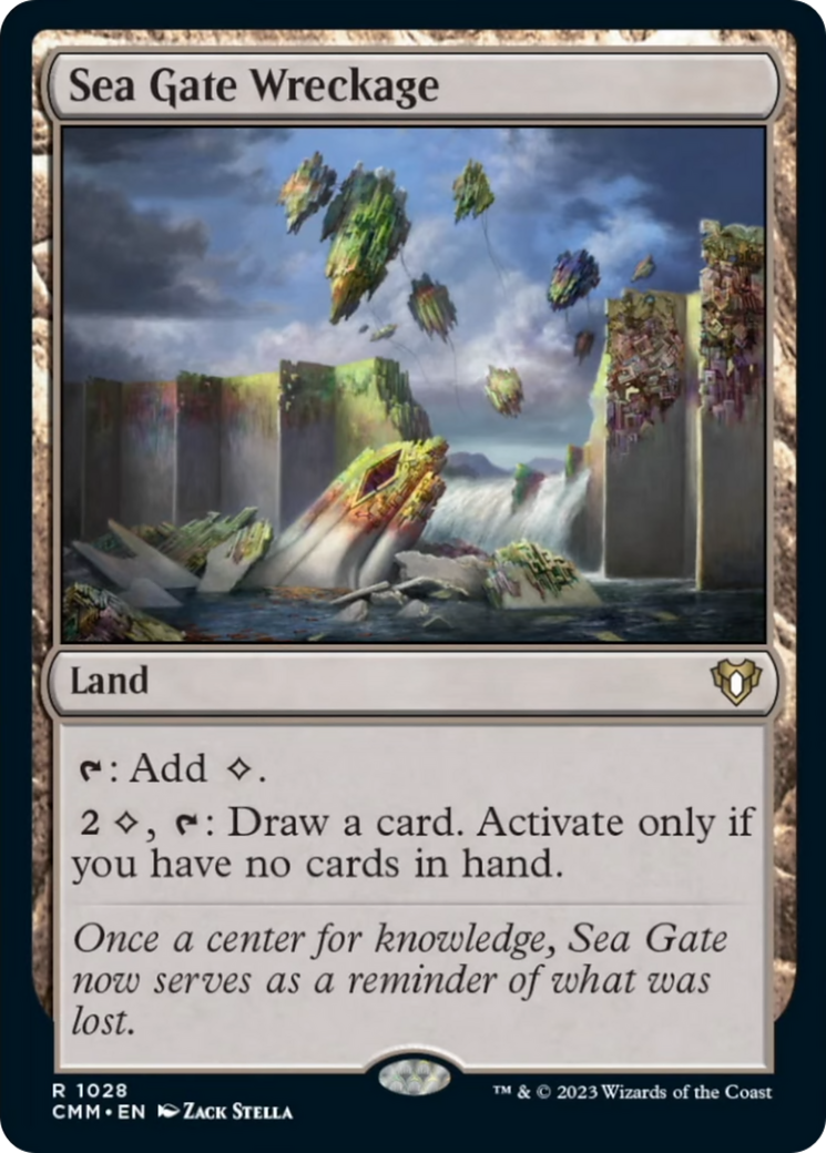 Sea Gate Wreckage [Commander Masters] | Gamer Loot