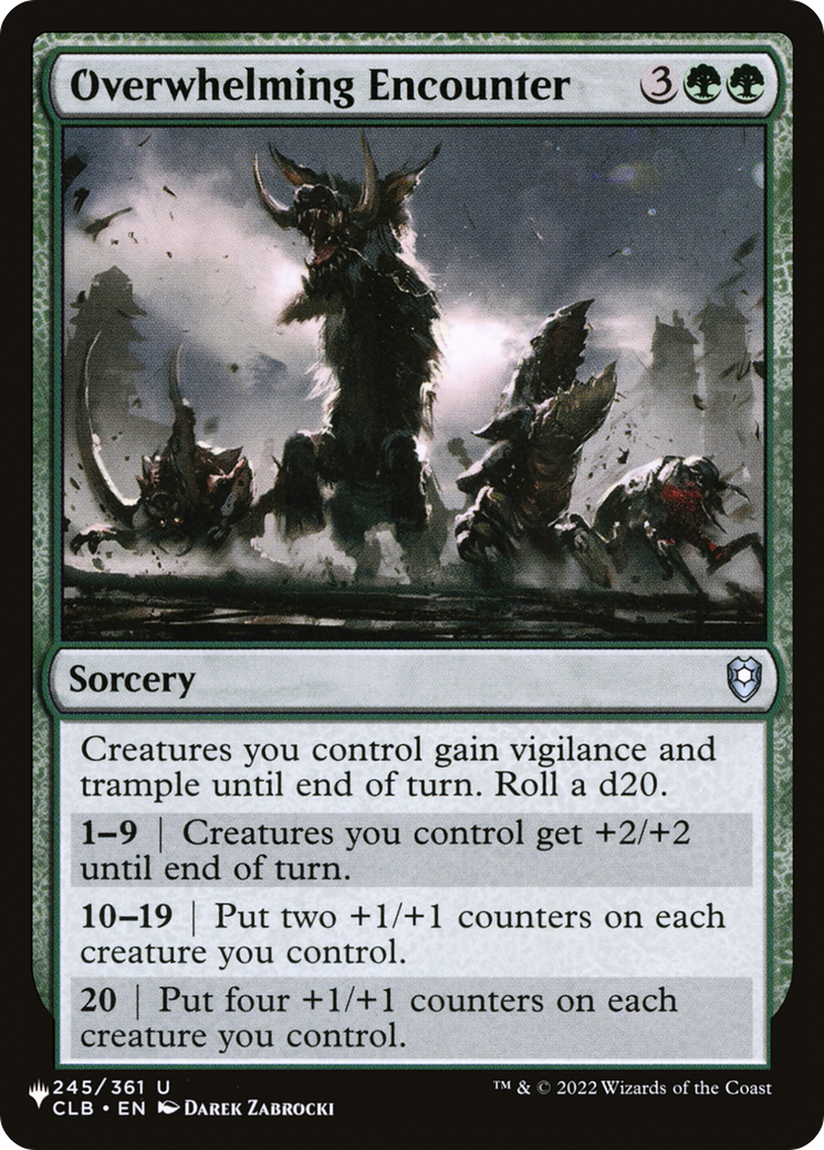 Overwhelming Encounter [The List] | Gamer Loot