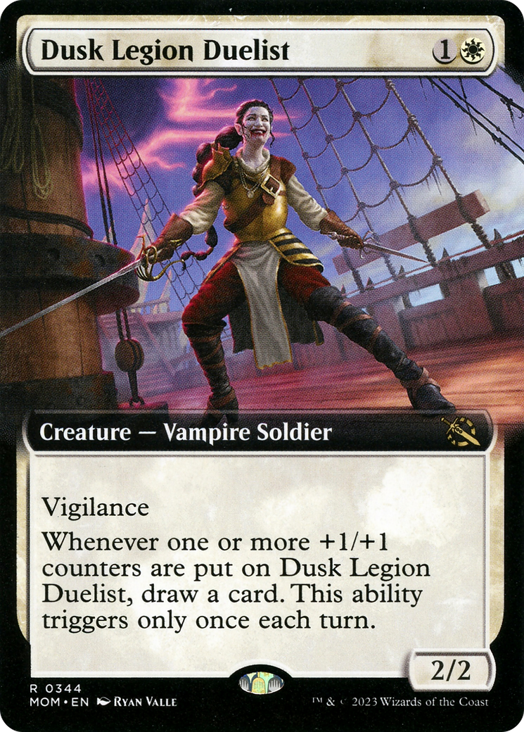 Dusk Legion Duelist (Extended Art) [March of the Machine] | Gamer Loot