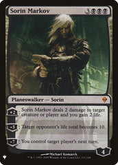 Sorin Markov [Mystery Booster] | Gamer Loot