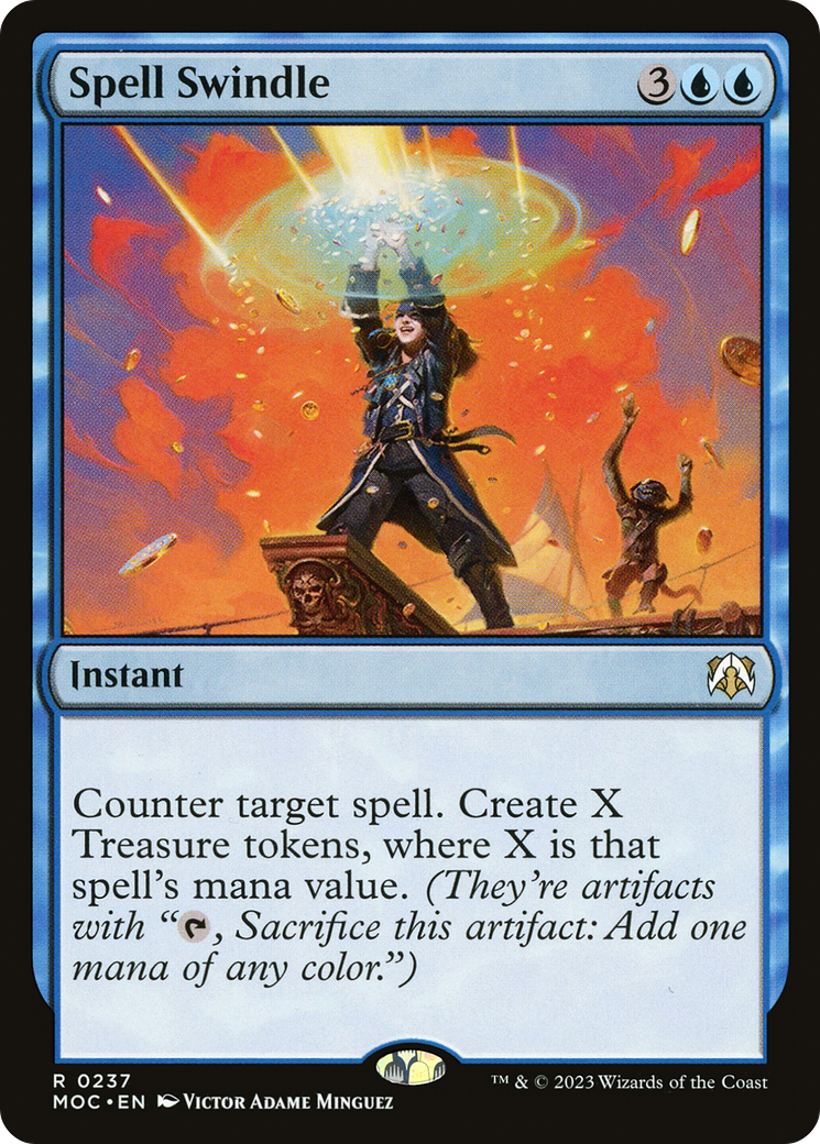 Spell Swindle [March of the Machine Commander] | Gamer Loot