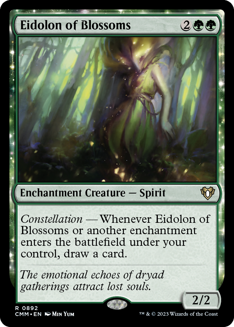 Eidolon of Blossoms [Commander Masters] | Gamer Loot