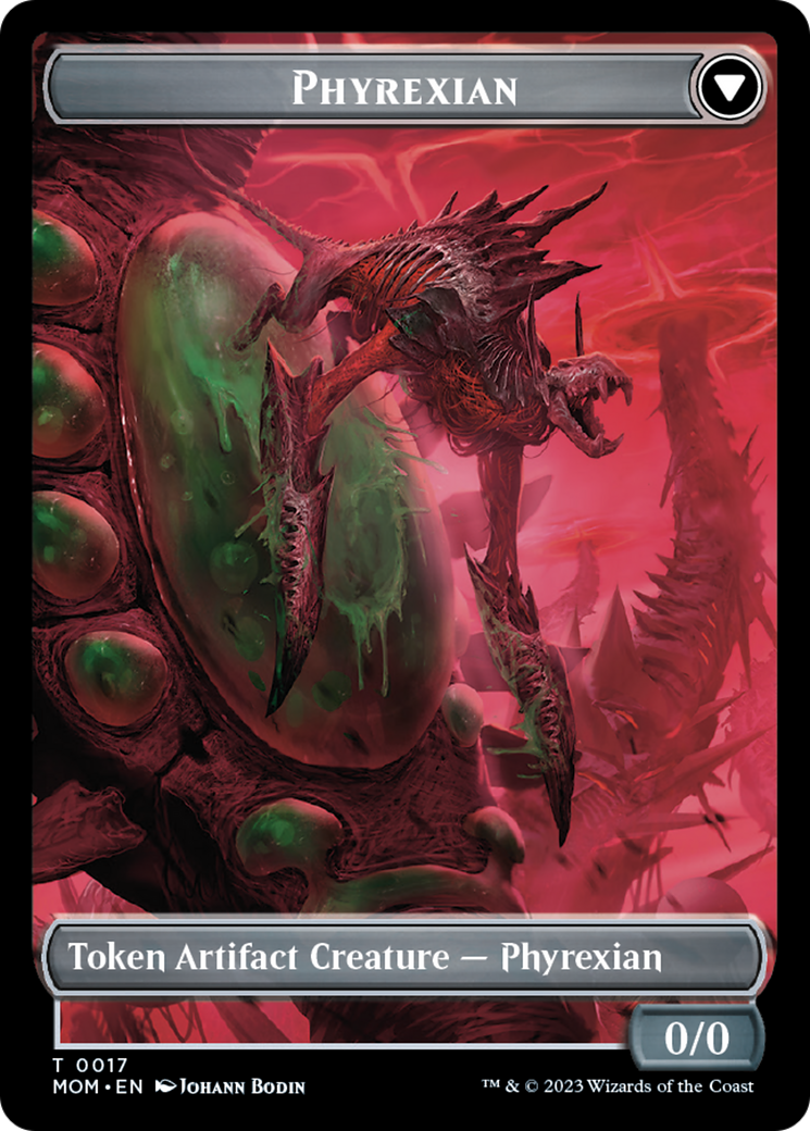 Incubator // Phyrexian (17) Double-Sided Token [March of the Machine Tokens] | Gamer Loot