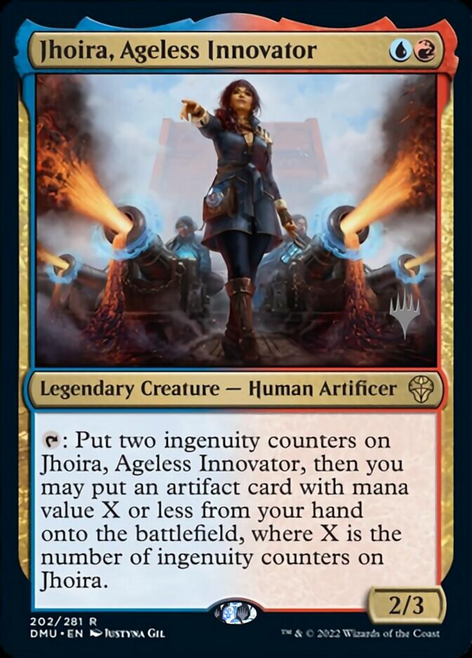 Jhoira, Ageless Innovator (Promo Pack) [Dominaria United Promos] | Gamer Loot