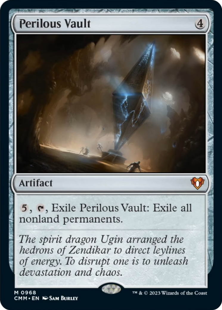 Perilous Vault [Commander Masters] | Gamer Loot