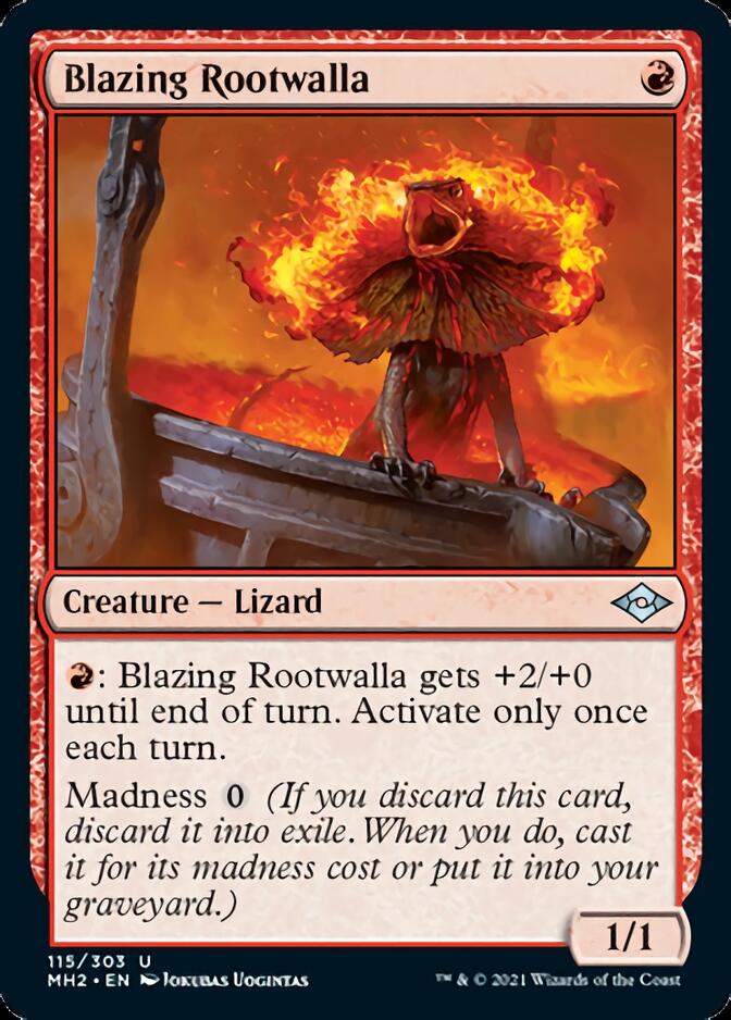 Blazing Rootwalla [Modern Horizons 2] | Gamer Loot