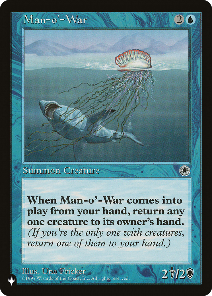 Man-o'-War (POR) [The List Reprints] | Gamer Loot