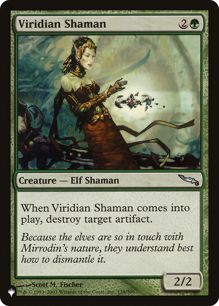 Viridian Shaman [The List Reprints] | Gamer Loot