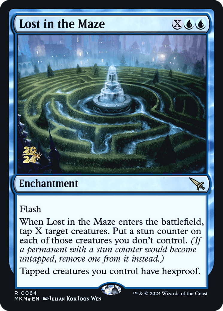 Lost in the Maze [Murders at Karlov Manor Prerelease Promos] | Gamer Loot