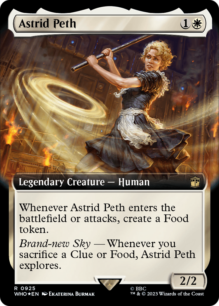 Astrid Peth (Extended Art) (Surge Foil) [Doctor Who] | Gamer Loot