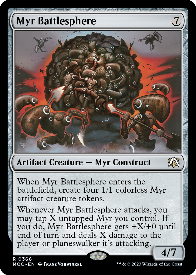 Myr Battlesphere [March of the Machine Commander] | Gamer Loot