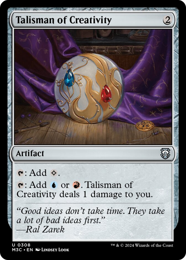 Talisman of Creativity [Modern Horizons 3 Commander] | Gamer Loot